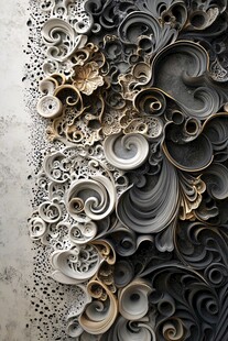 立体浮雕装饰艺术图案