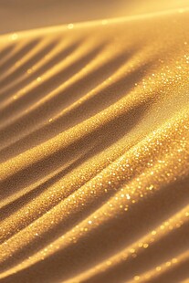 金色沙丘的闪耀纹理