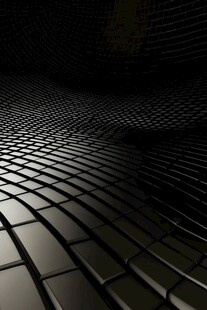 黑色网格质感抽象背景图