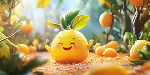 微笑柠檬在橘园欢乐登场