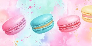 多彩马卡龙 甜蜜梦幻诱惑