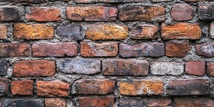 复古砖墙纹理特写