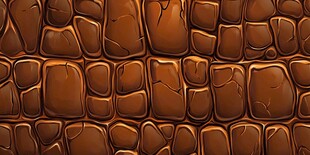 逼真棕色鳄鱼皮纹理图案