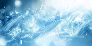 梦幻蓝色动感光效背景图