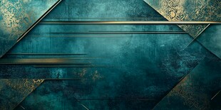 青绿色几何纹理背景图