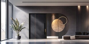 现代简约风客厅精致一角