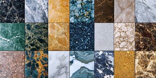 多样大理石纹理图案展示