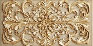 欧式奢华立体雕花装饰板