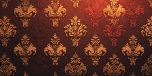 复古华丽欧式花纹背景图