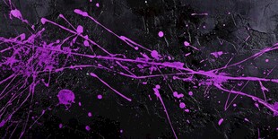 紫色泼墨艺术背景画面