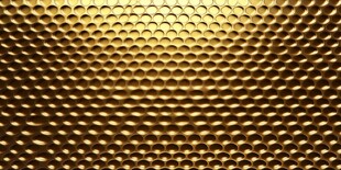 金色蜂巢纹理背景图案