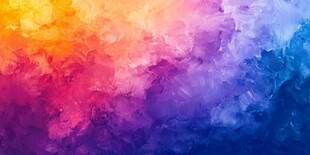 梦幻绚丽色彩水彩背景图