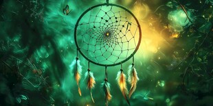 梦幻捕梦网 森林中的奇幻之美