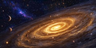 梦幻星系宇宙壮丽景观