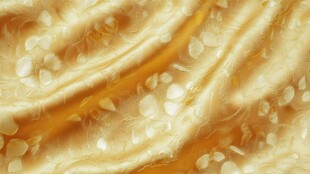 金黄纹理布料 优雅质感