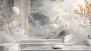 新中式禅意空间美学场景
