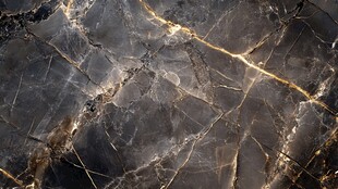 黑金色大理石纹理特写