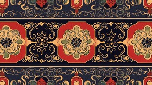 中式古典花纹传统图案