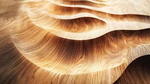 木纹波浪纹理艺术视觉