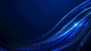 蓝色流光动感背景图案