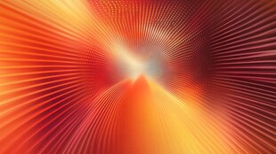 炫彩放射状抽象背景图案