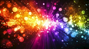 炫彩光效背景图