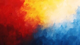 绚丽多彩的抽象水彩背景