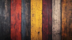 多彩复古风木质纹理背景