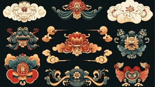 中式传统吉祥图案集锦