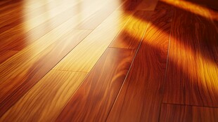 实木地板 阳光洒落的质感