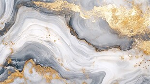 金纹大理石纹理艺术画面