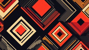 几何方形图案背景纹理