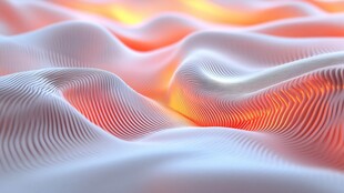 梦幻波纹渐变3D纹理效果