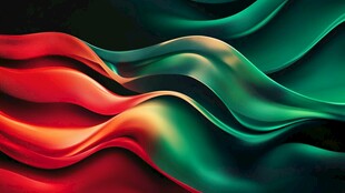 流动彩绸 绚丽动感背景