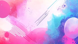 梦幻水彩抽象背景图案