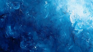 深邃蓝色梦幻抽象艺术背景