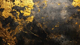 黑金大理石纹理背景图