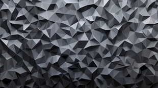 几何多边形立体黑色背景