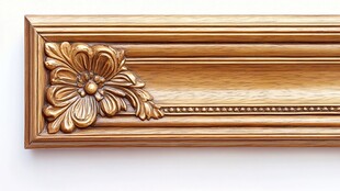 雕花木质装饰条