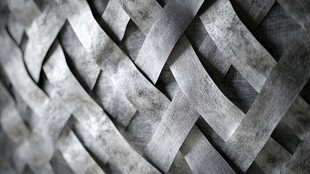 金属编织纹理特写