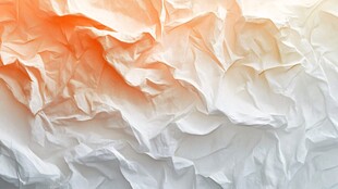 褶皱纸张的渐变色彩效果