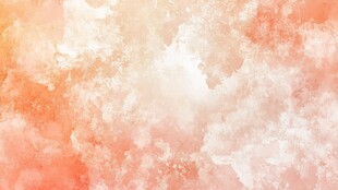 梦幻橙粉水彩纹理背景