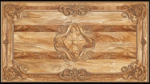 欧式奢华大理石拼花地板