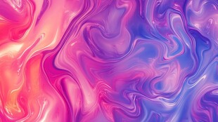 梦幻渐变流体艺术背景