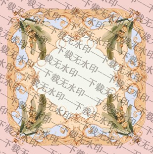 方巾花