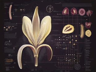 植物解剖结构示意图展示