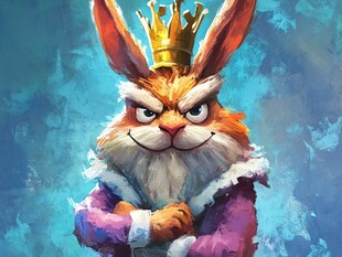 兔子国王霸气登场