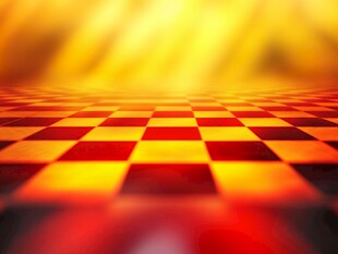 炫彩方格舞台背景