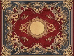 复古奢华欧式花纹装饰图案