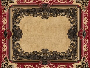 复古华丽边框装饰图案